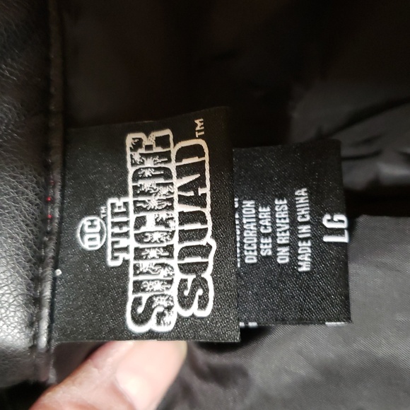 Harley Quinn faux leather jacket L - Picture 5 of 15